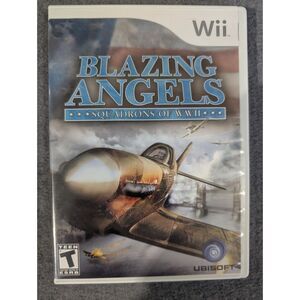 Blazing Angels Squadrons of WWII (Nintendo Wii, 2007) Complete CIB Tested WWII